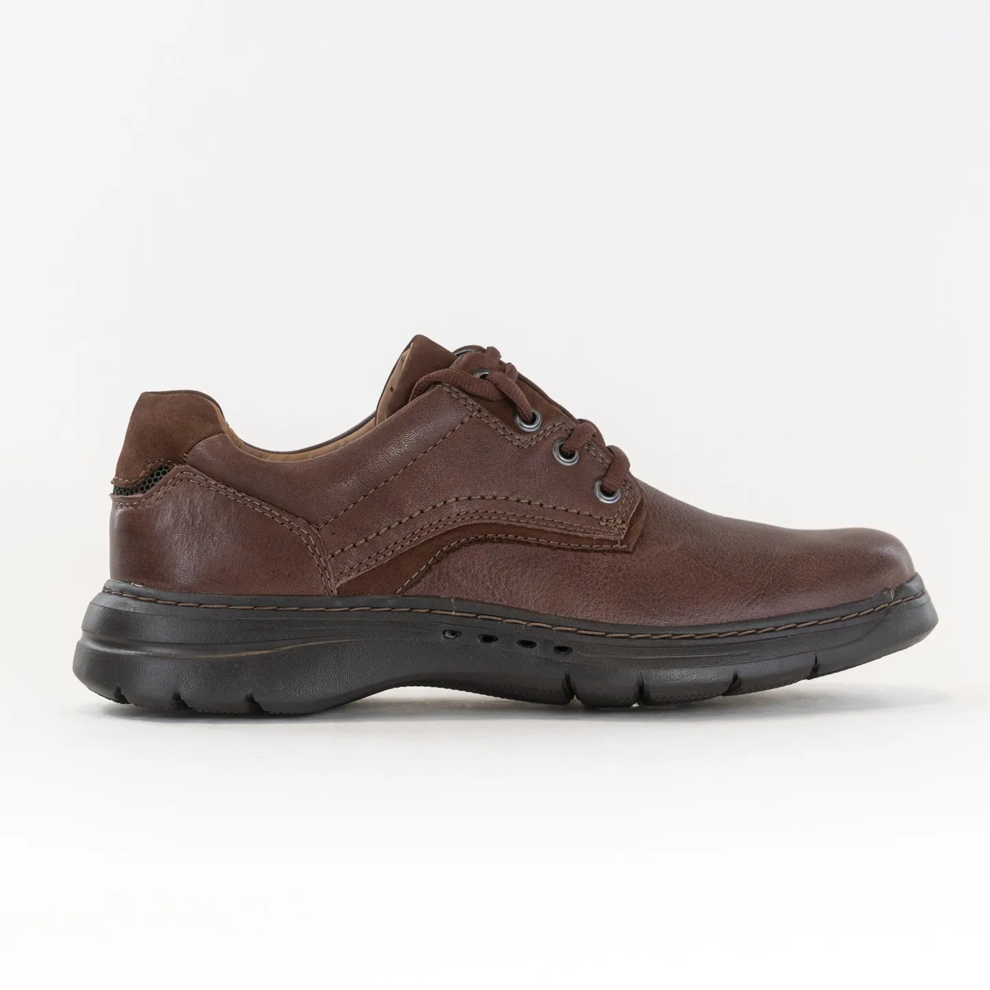 Clarks Un Brawley Pace (Men's) - Mahogany street ready