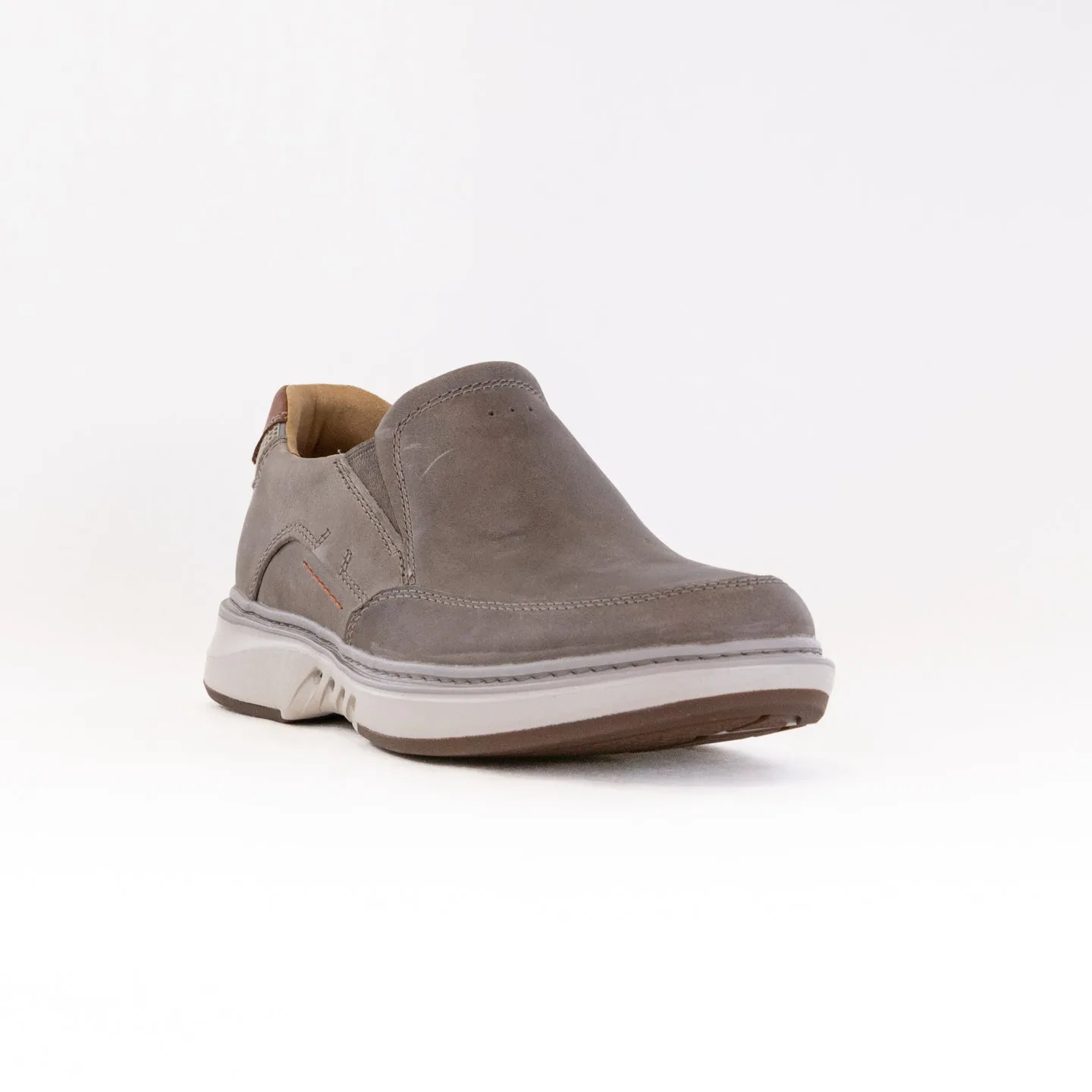 Clarks Un Briley Step (Men's) - Light Grey rough path