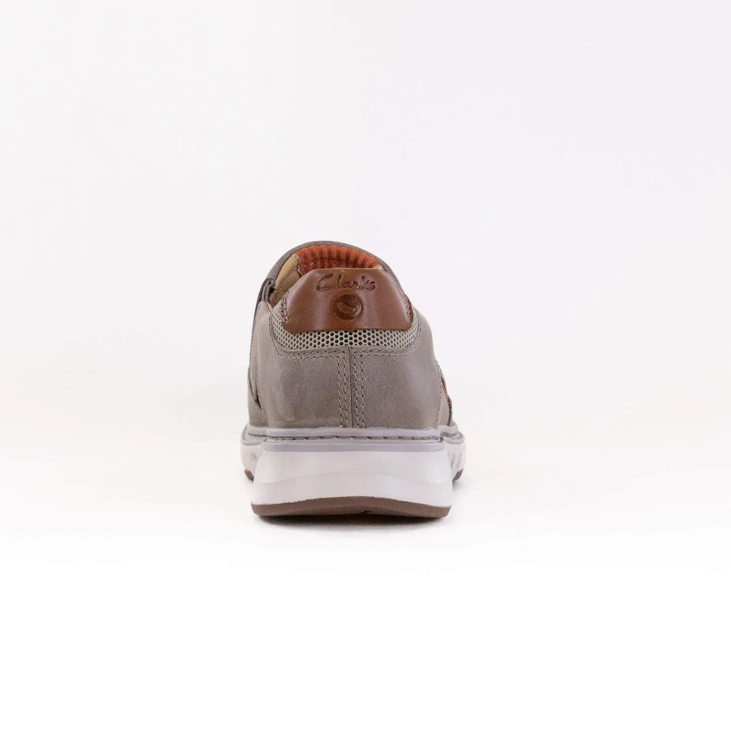 Clarks Un Briley Step (Men's) - Light Grey breathable mesh