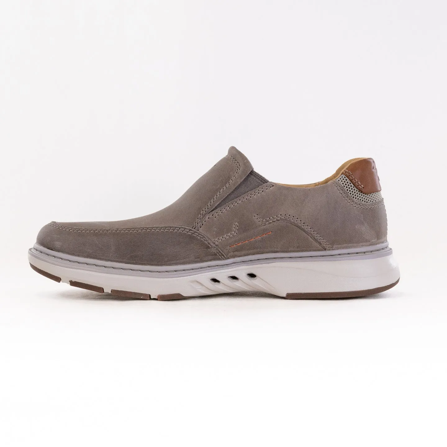 Clarks Un Briley Step (Men's) - Light Grey arch zone
