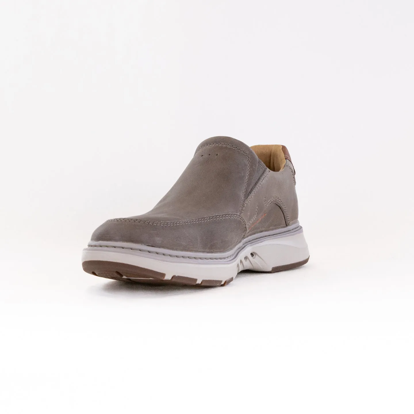 Clarks Un Briley Step (Men's) - Light Grey slope walk