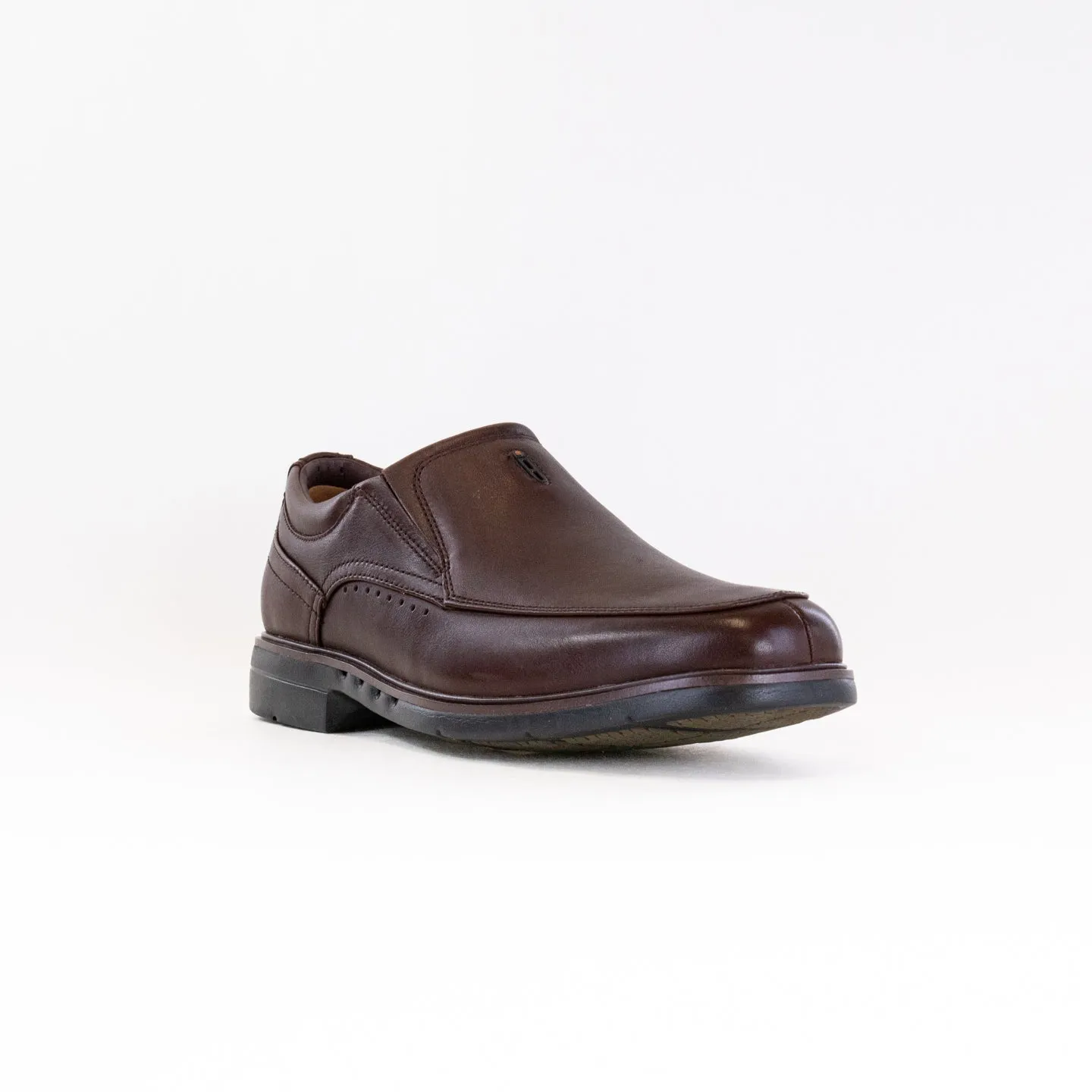 Clarks Un Kendrick Go (Men's) - Mahogany Leather terrain wear