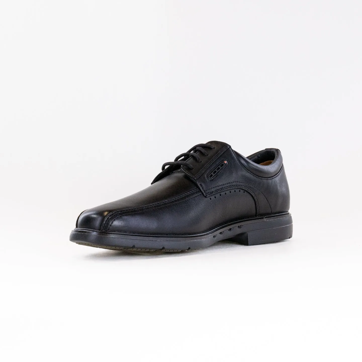 Clarks Un Kendrick Way (Men's) - Black Leather hike ready