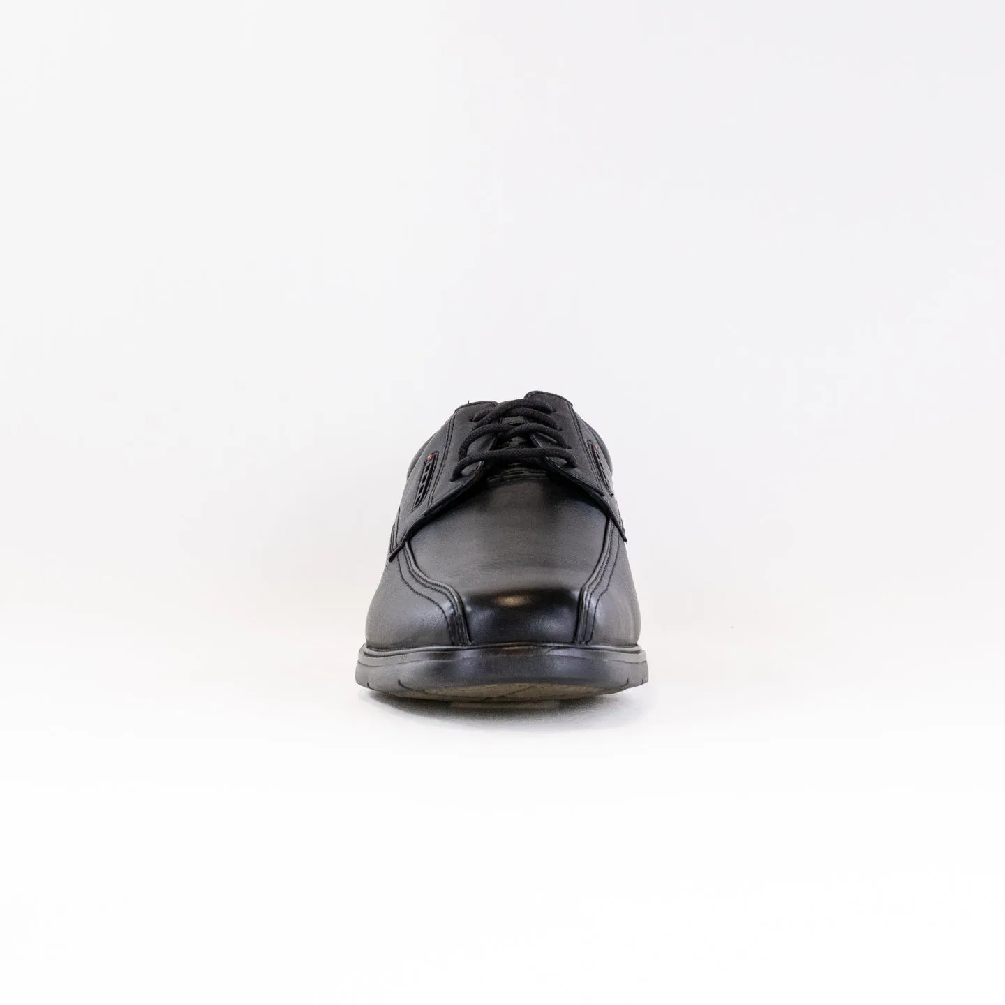 Clarks Un Kendrick Way (Men's) - Black Leather ground guard
