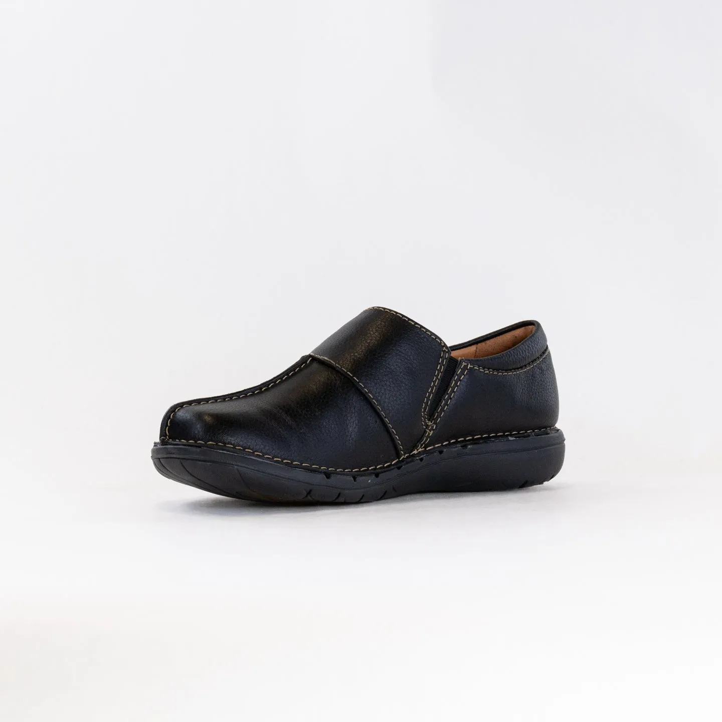 Clarks Un Loop Ave (Women's) - Black speed trail