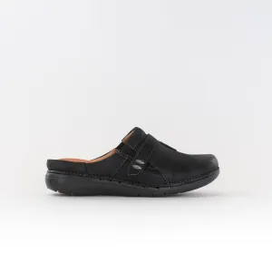 Clark's Un Loop Ease (Women's) - Black Leather smart step Clark's Un Loop Ease (Women's) - Black Leather outdoor day