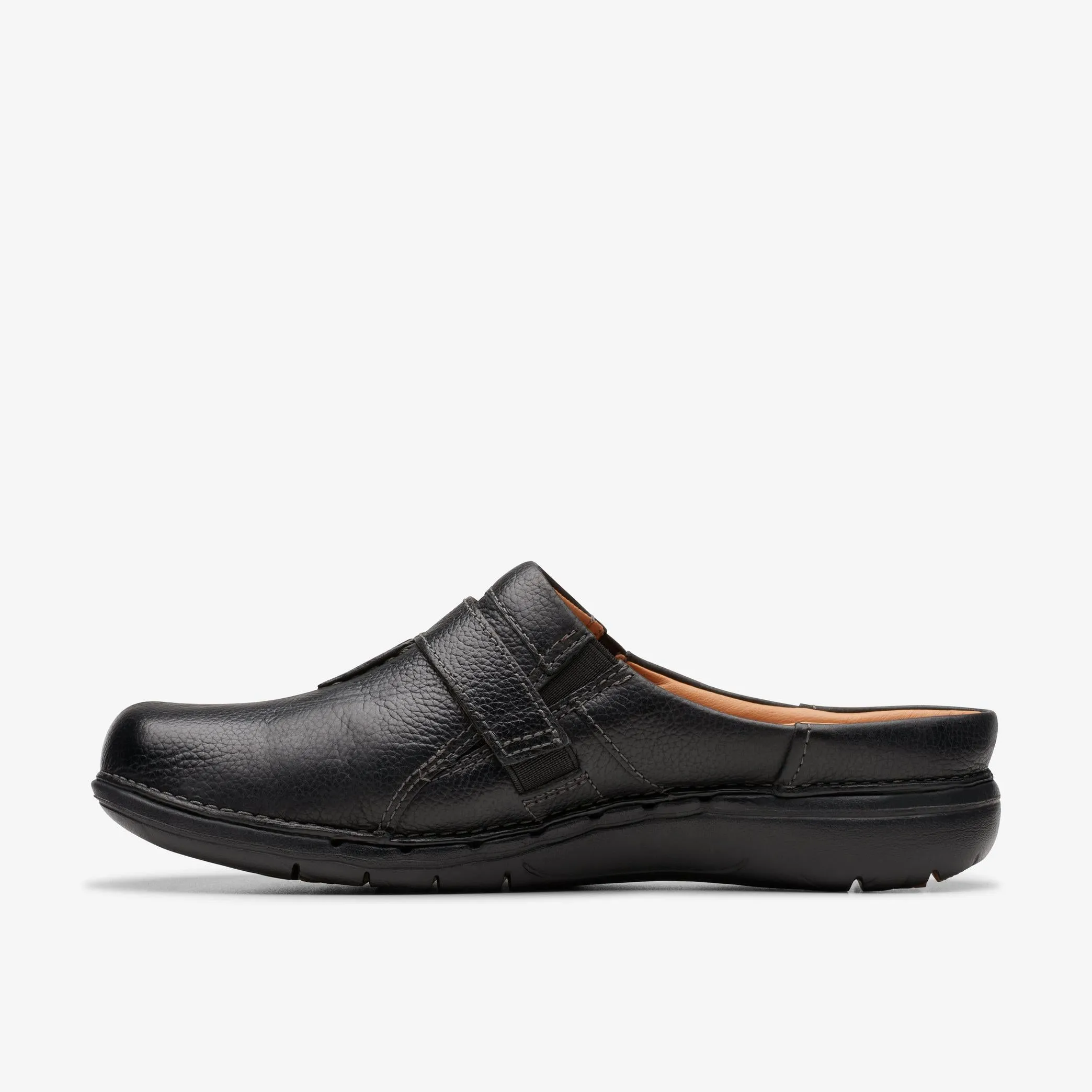 Clark's Un Loop Ease (Women's) - Black Leather wild land