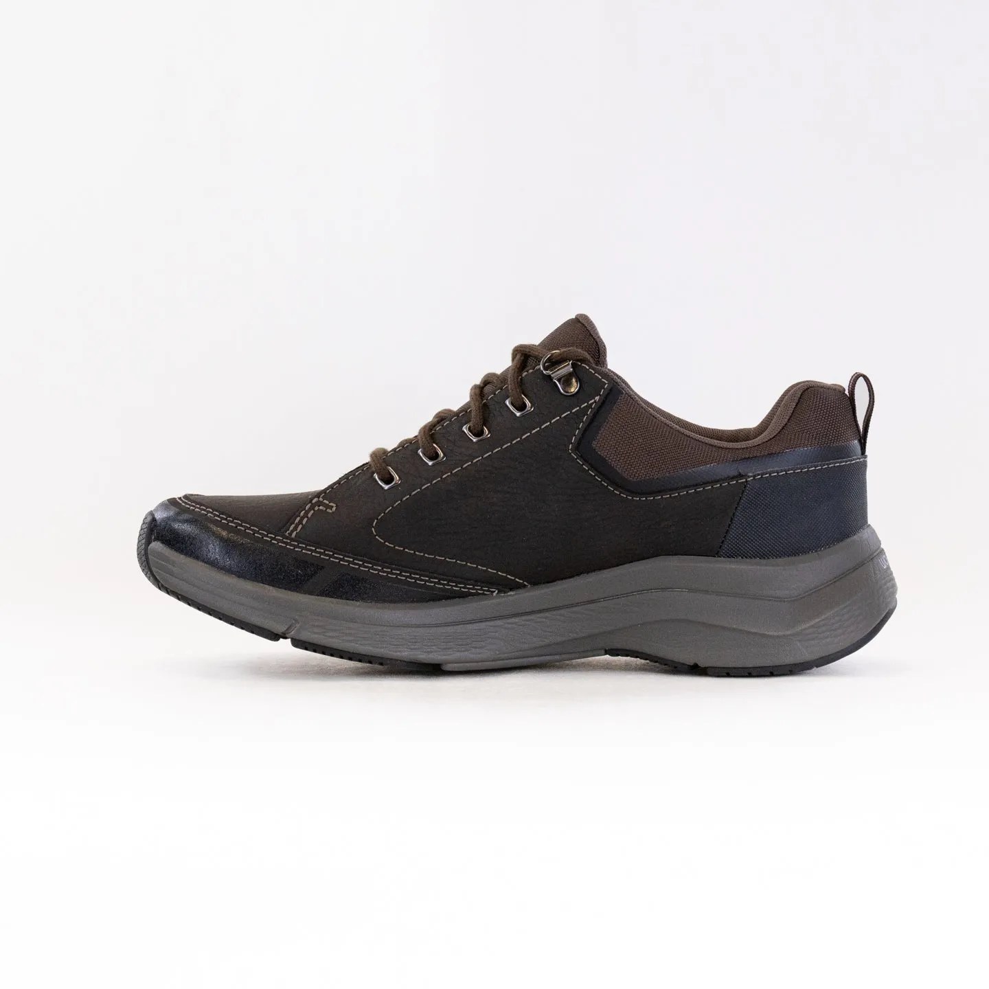 Clarks Wave 2.0 Vibe (Men's) - Dark Brown gravel road