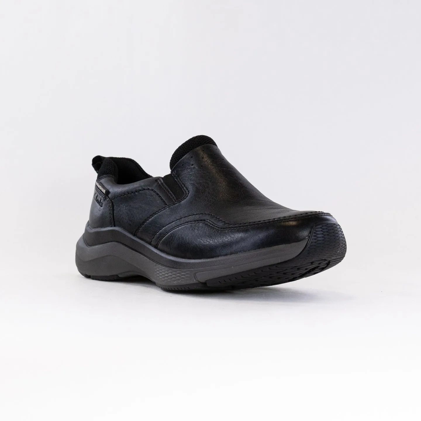 Clarks Wave Edge (Men's) - Black nature step
