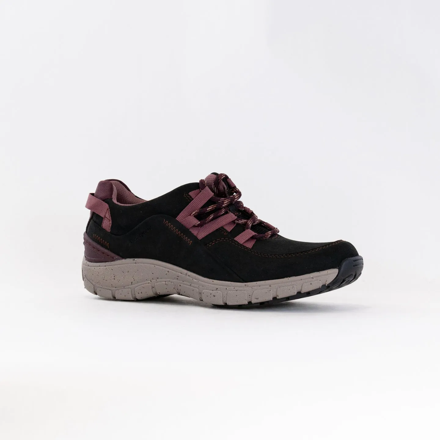Clarks Wave Range Waterproof (Women's) - Black Combi wild journey