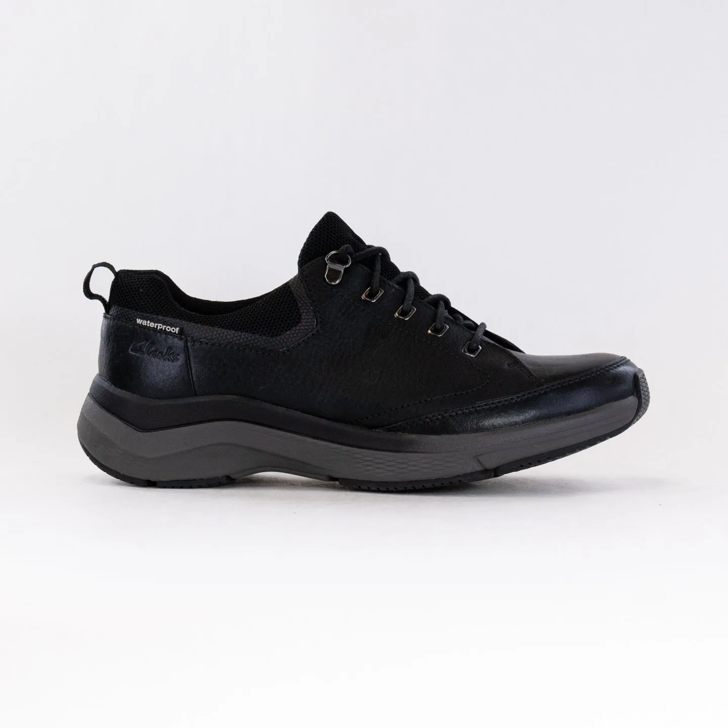Clarks Wave Vibe 2.0 (Men's) - Black Leather alpine ready