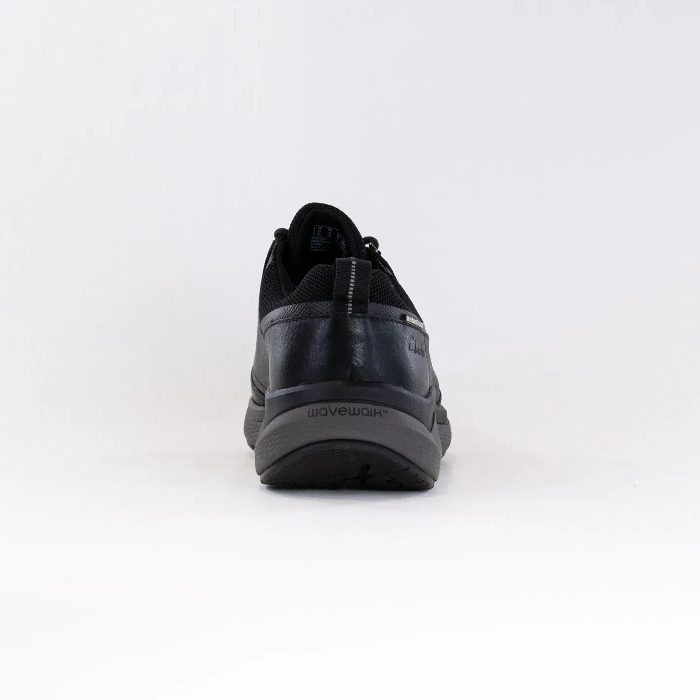 Clarks Wave Vibe 2.0 (Men's) - Black Leather daily walking