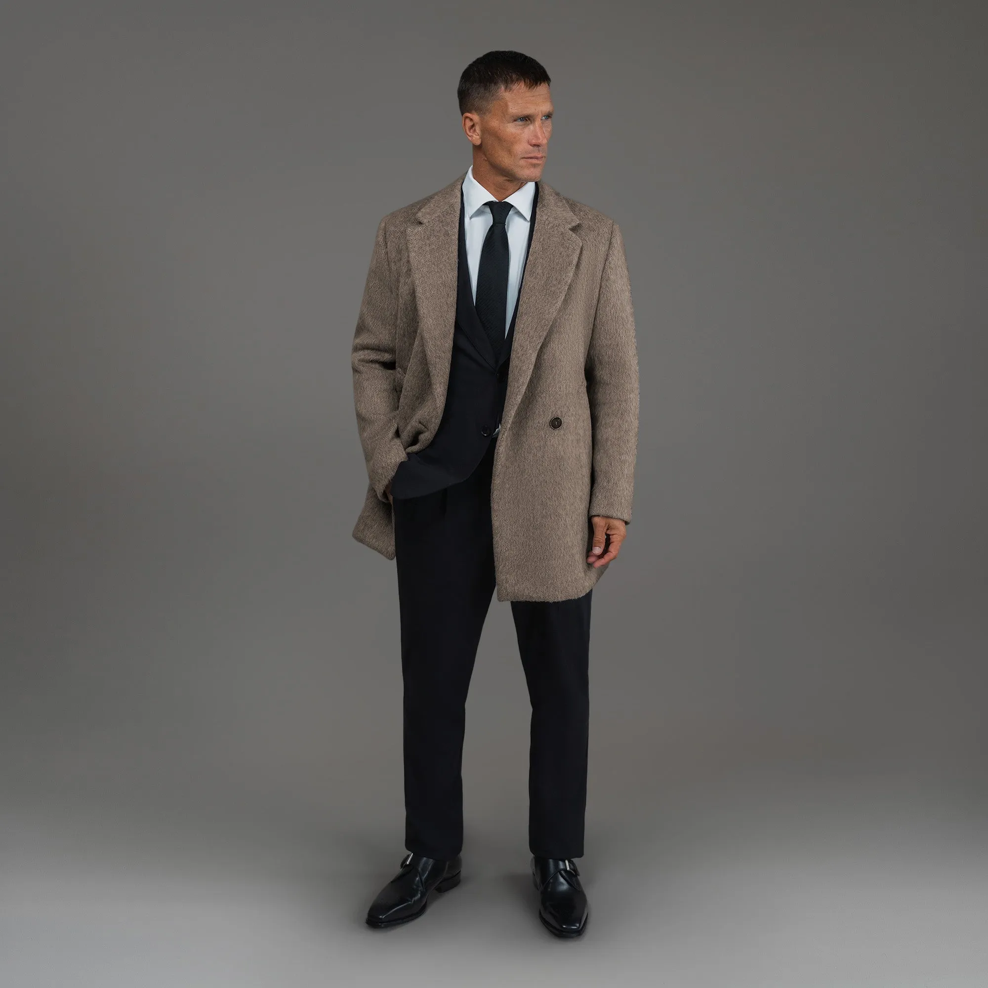 Classic Wool Silk Overcoat muse pick