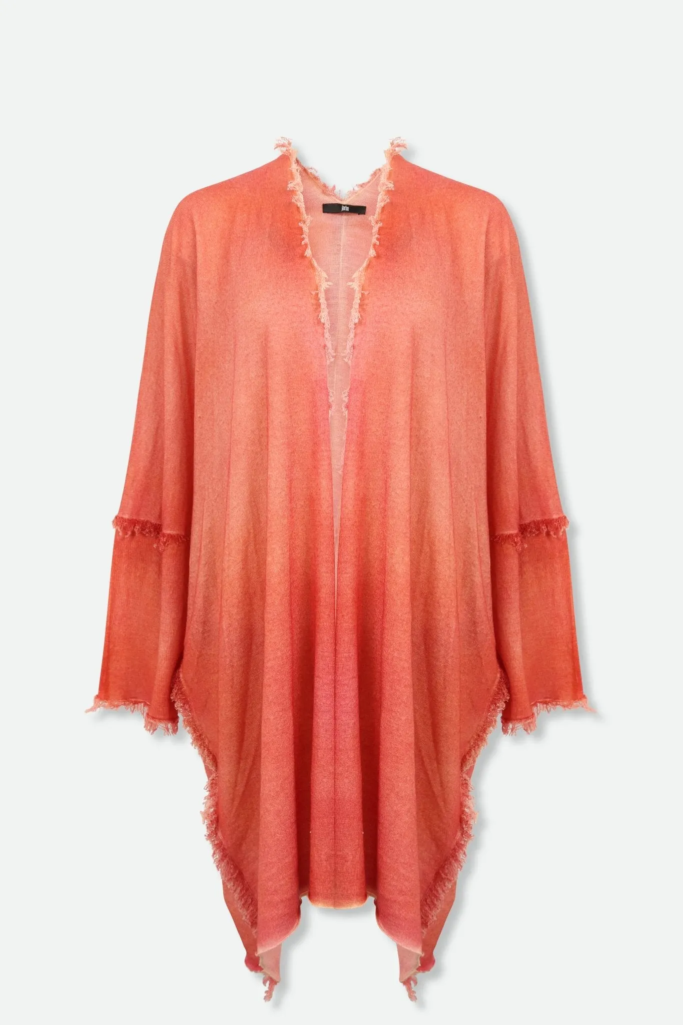 CLEMENCE CARDIGAN IN HAND-DYED EXTRA-FINE CASHMERE-MERINO timeless wrap