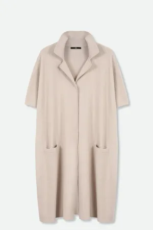 CLEO COAT IN KNIT PIMA COTTON IN HEATHER LIMITED EDITION COLORS weekend fit CLEO COAT IN KNIT PIMA COTTON IN HEATHER LIMITED EDITION COLORS style match