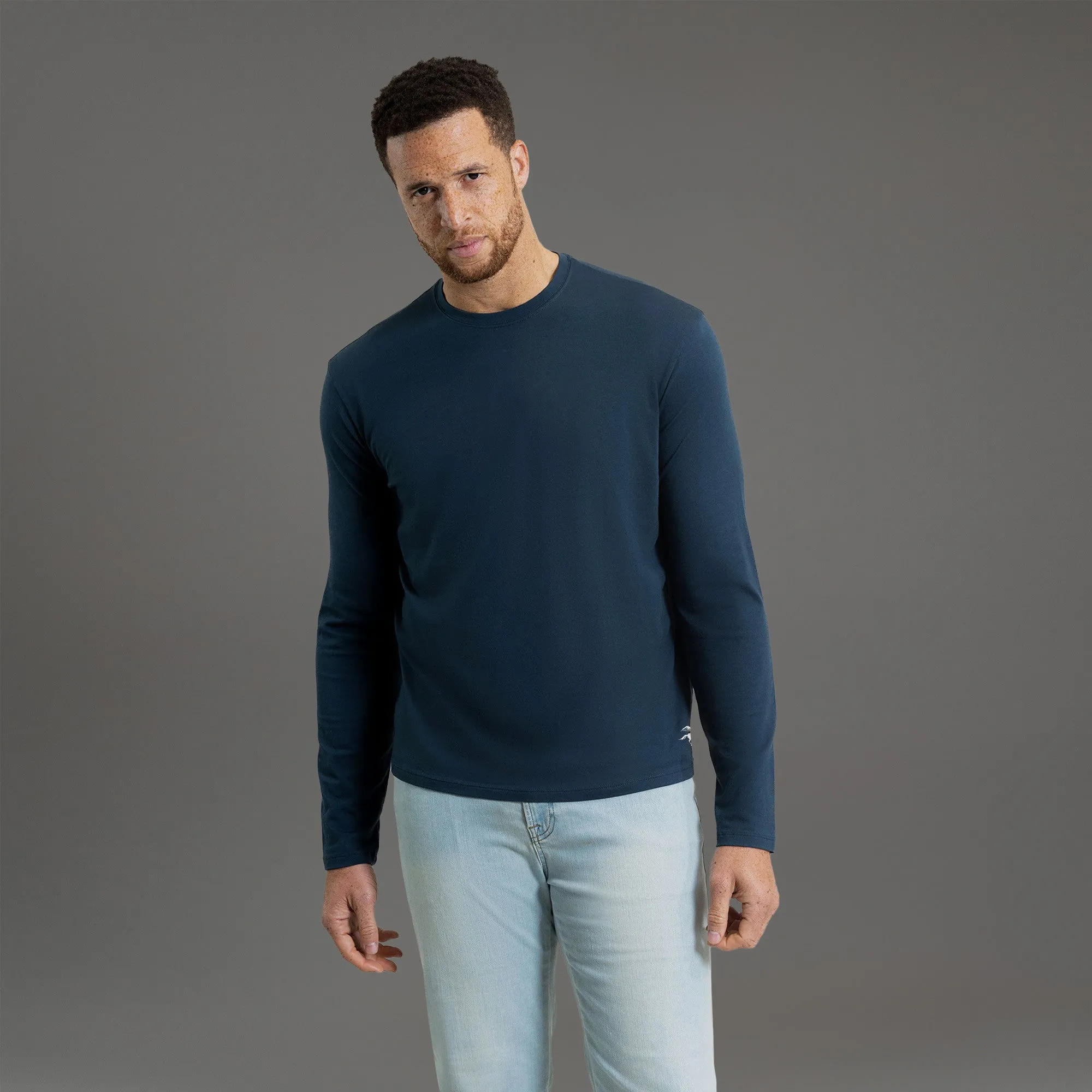 Cloud Long Sleeve T-Shirt - Deep Sea range pick