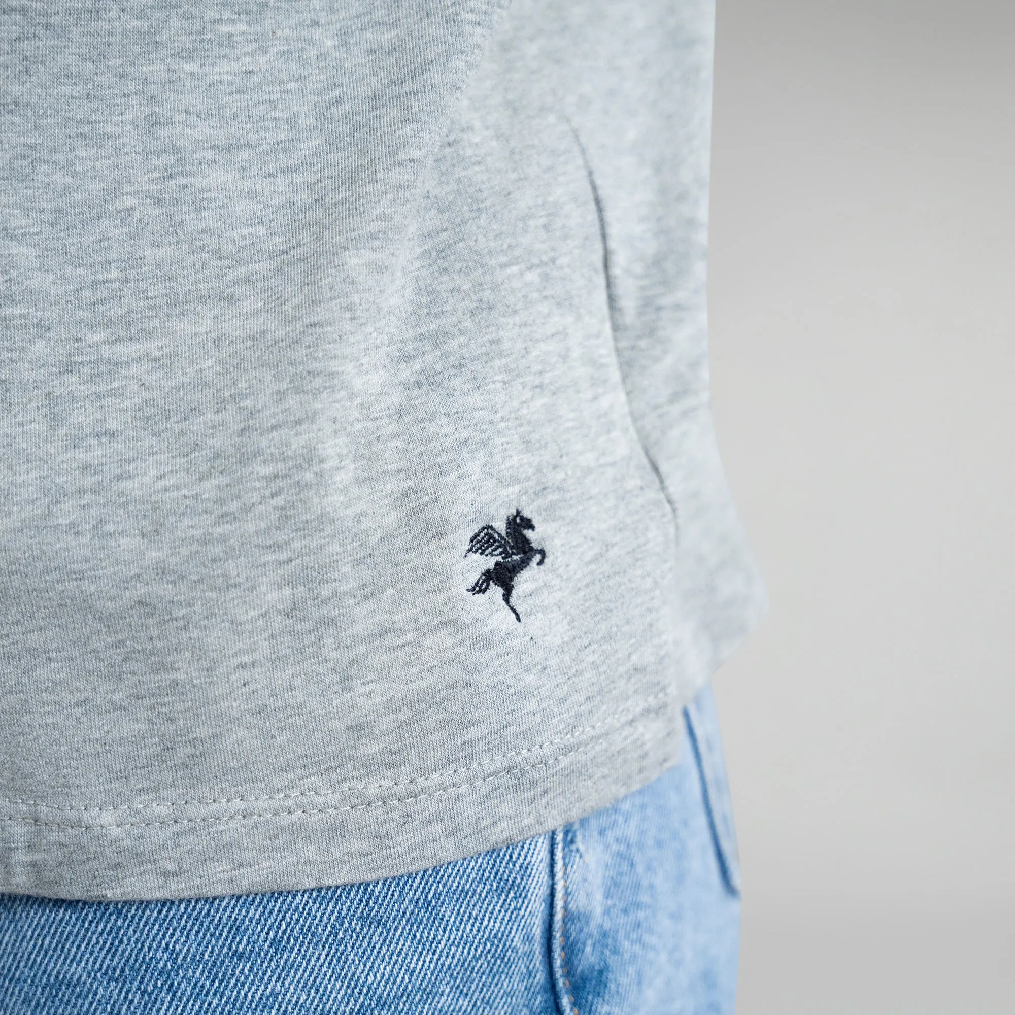 Cloud Long Sleeve T-Shirt - Heather Gray daily style