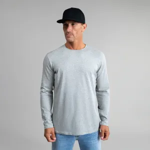 Cloud Long Sleeve T-Shirt - Heather Gray neat pick