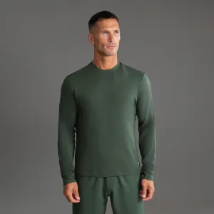Cloud Long Sleeve T-Shirt - Moss style formula