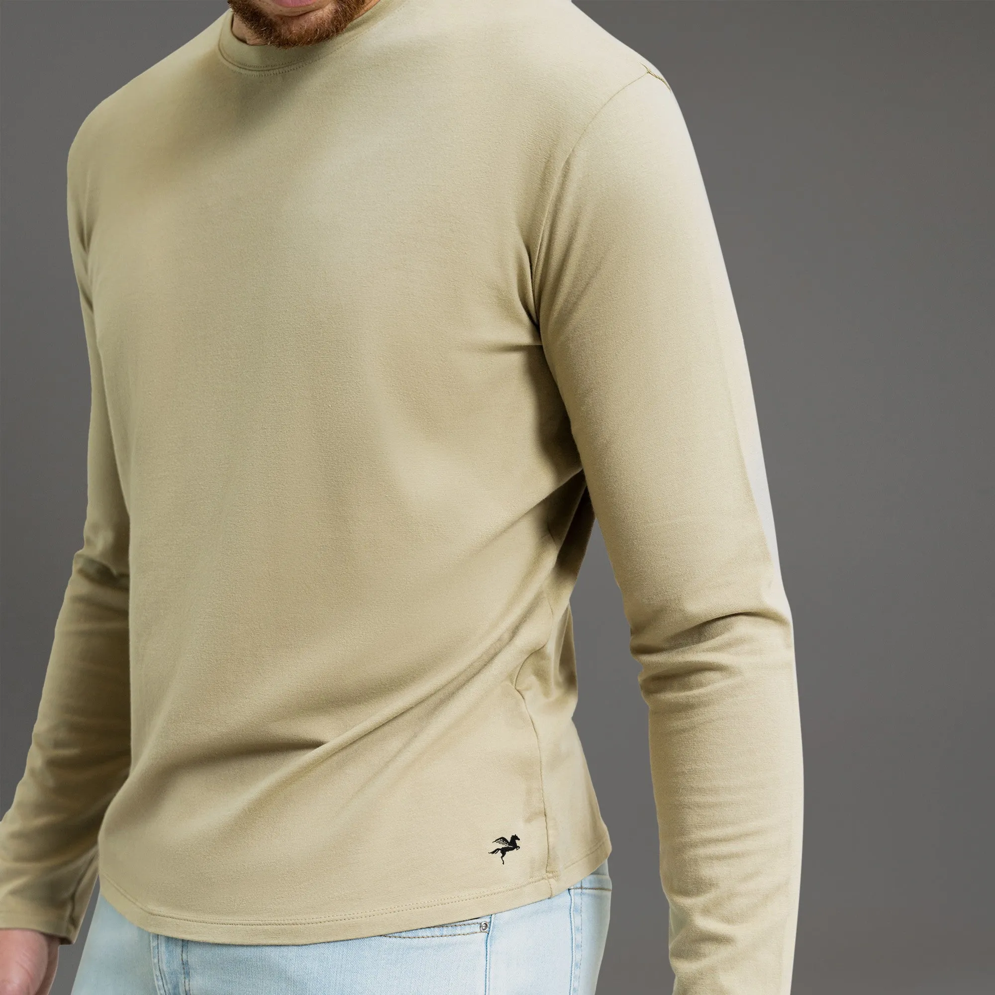 Cloud Long Sleeve T-Shirt - Sand eye charm