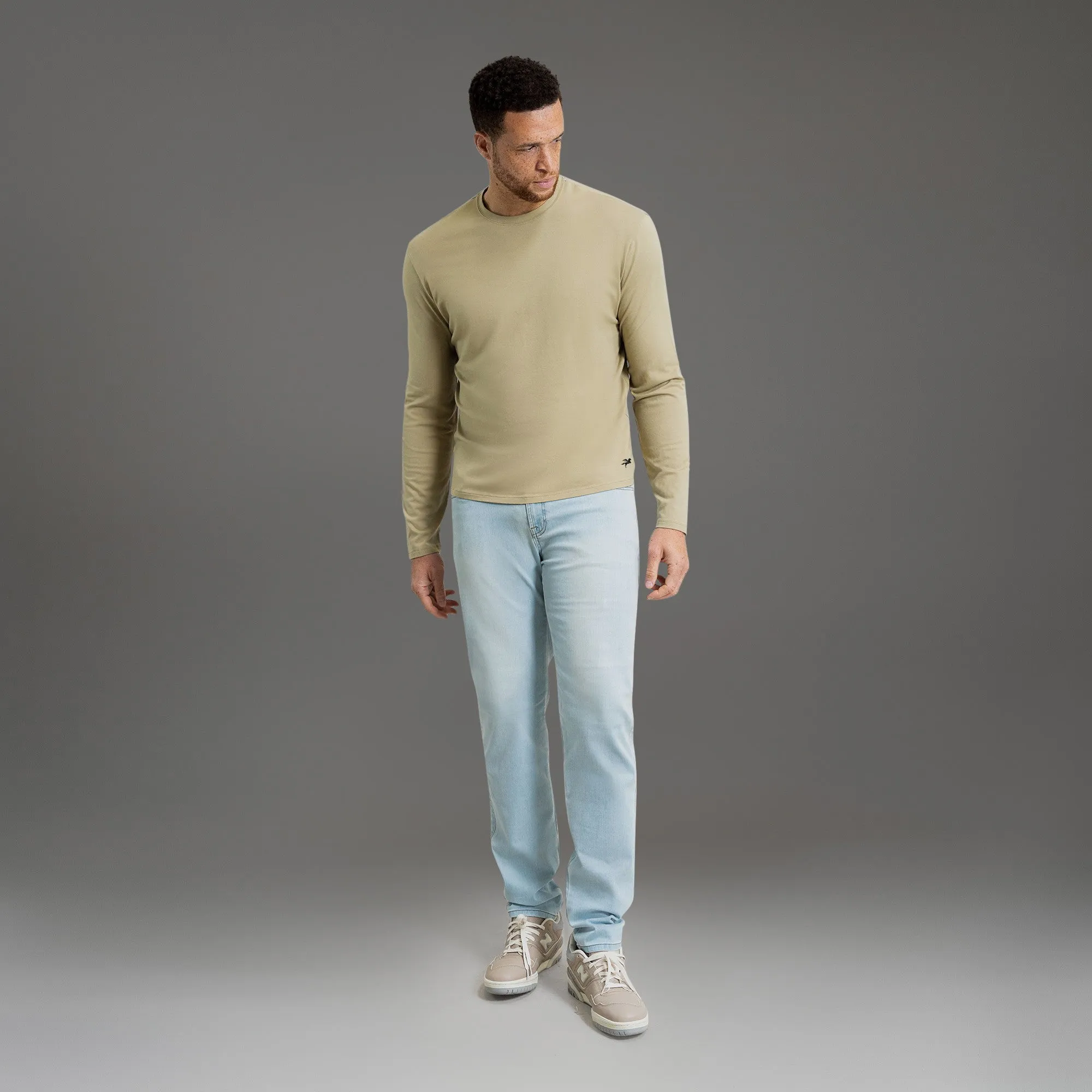 Cloud Long Sleeve T-Shirt - Sand handmade charm