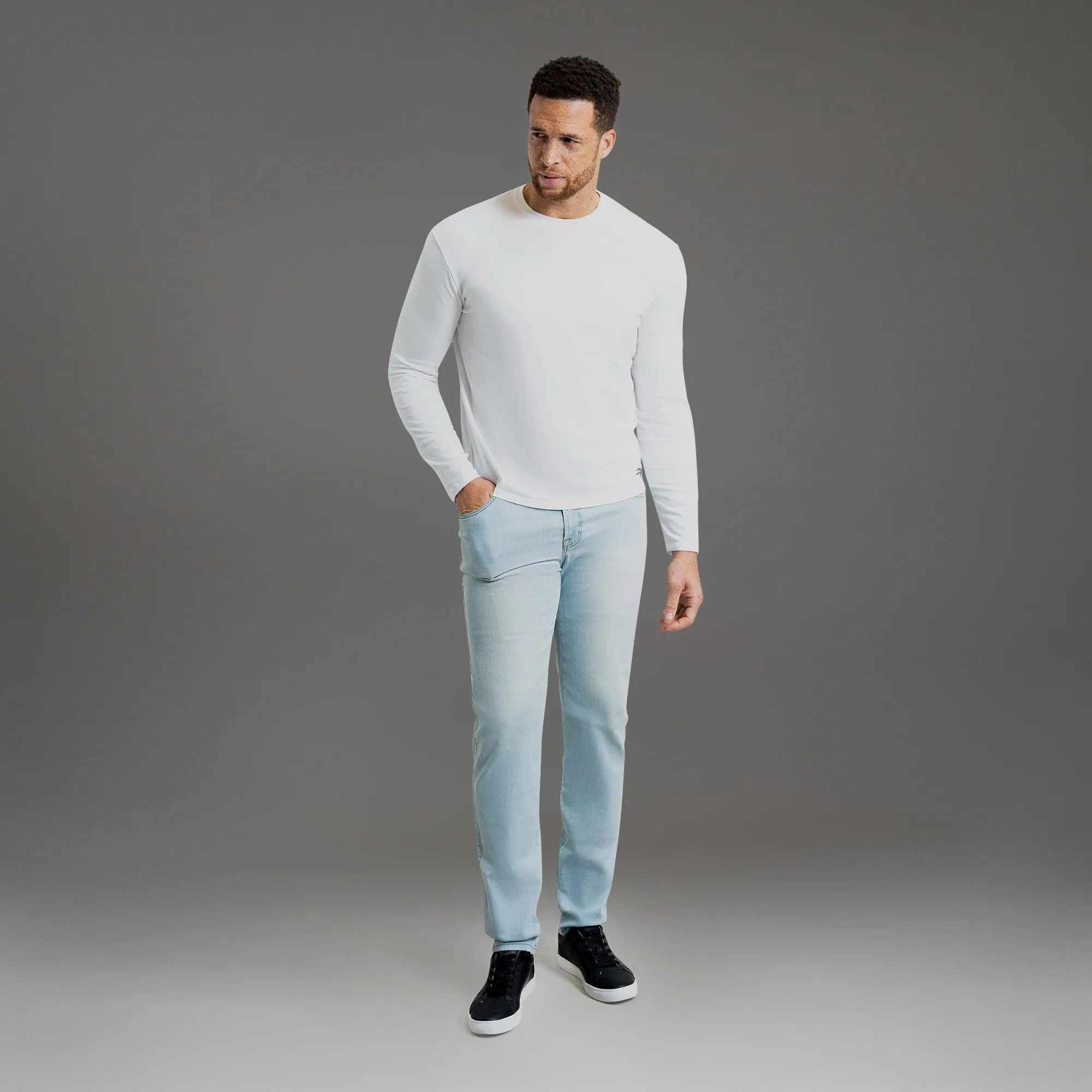Cloud Long Sleeve T-Shirt - White attire vibe