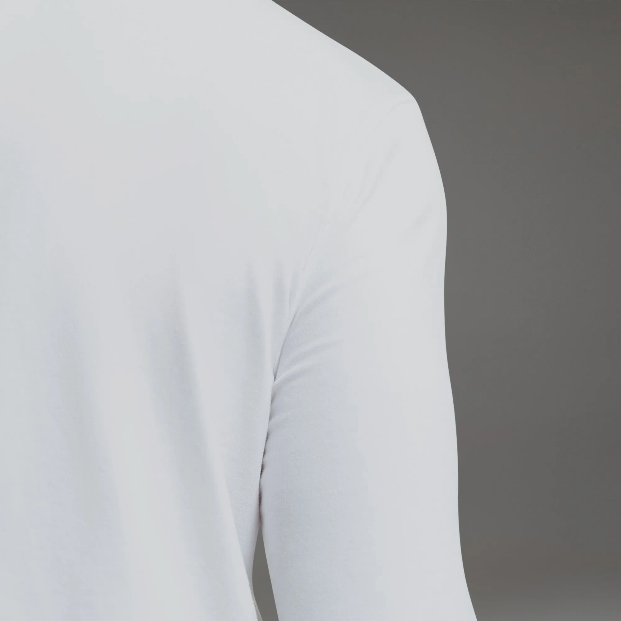 Cloud Long Sleeve T-Shirt - White refined shape