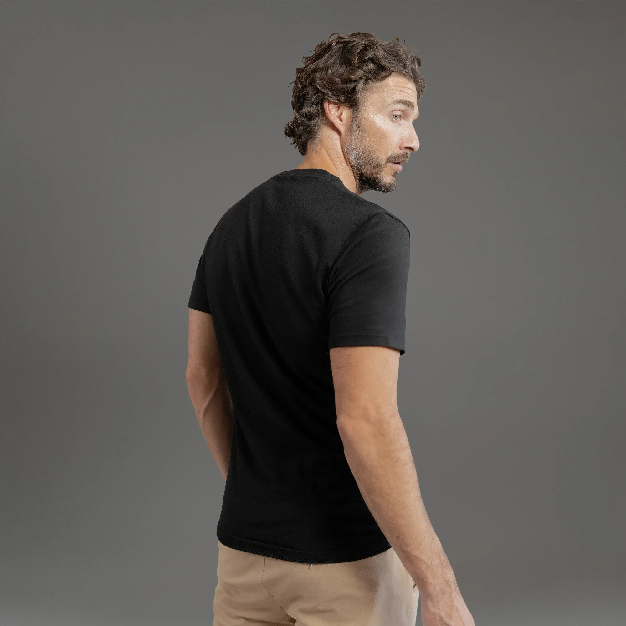 Cloud V-Neck T-Shirt active mingle