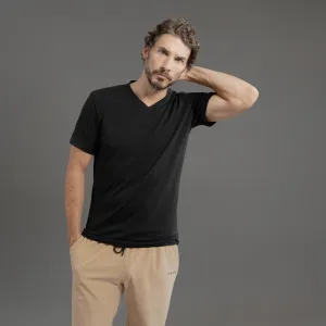 Cloud V-Neck T-Shirt life tone