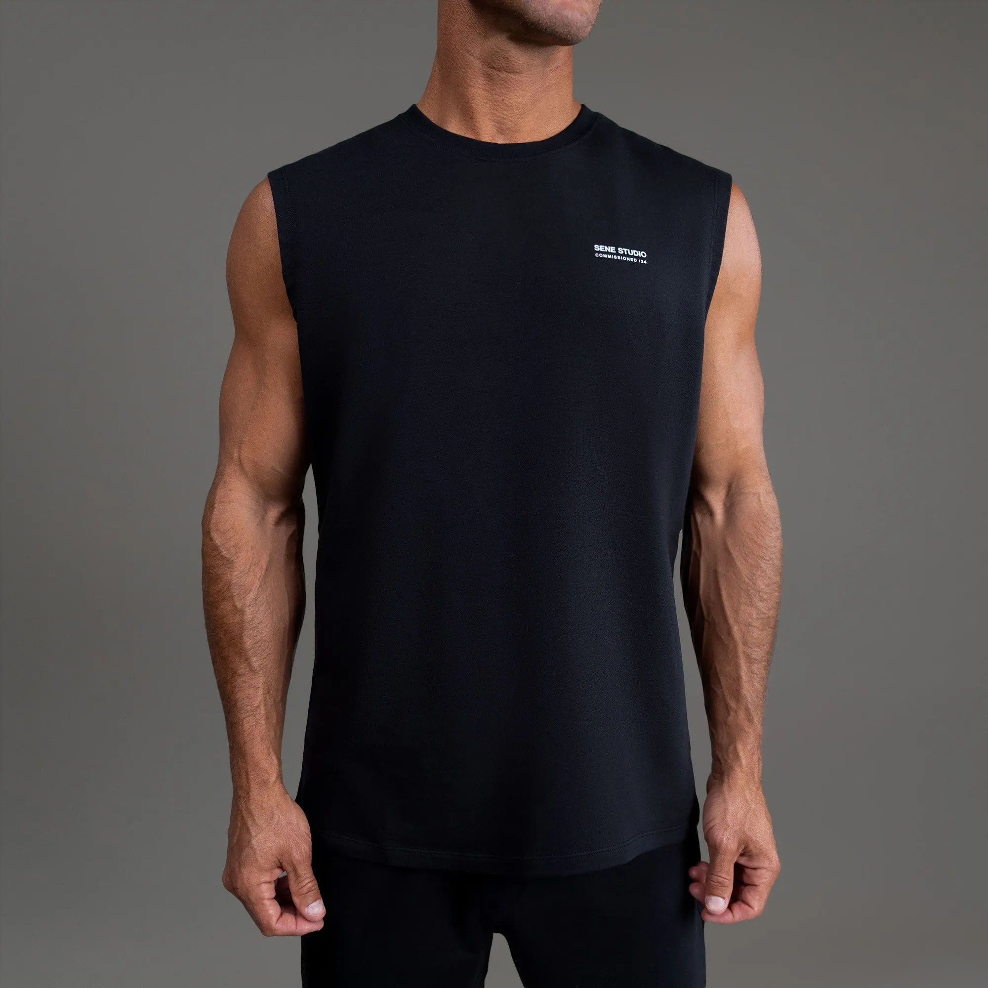 Commissioned Cumulus Tank Top indoor time