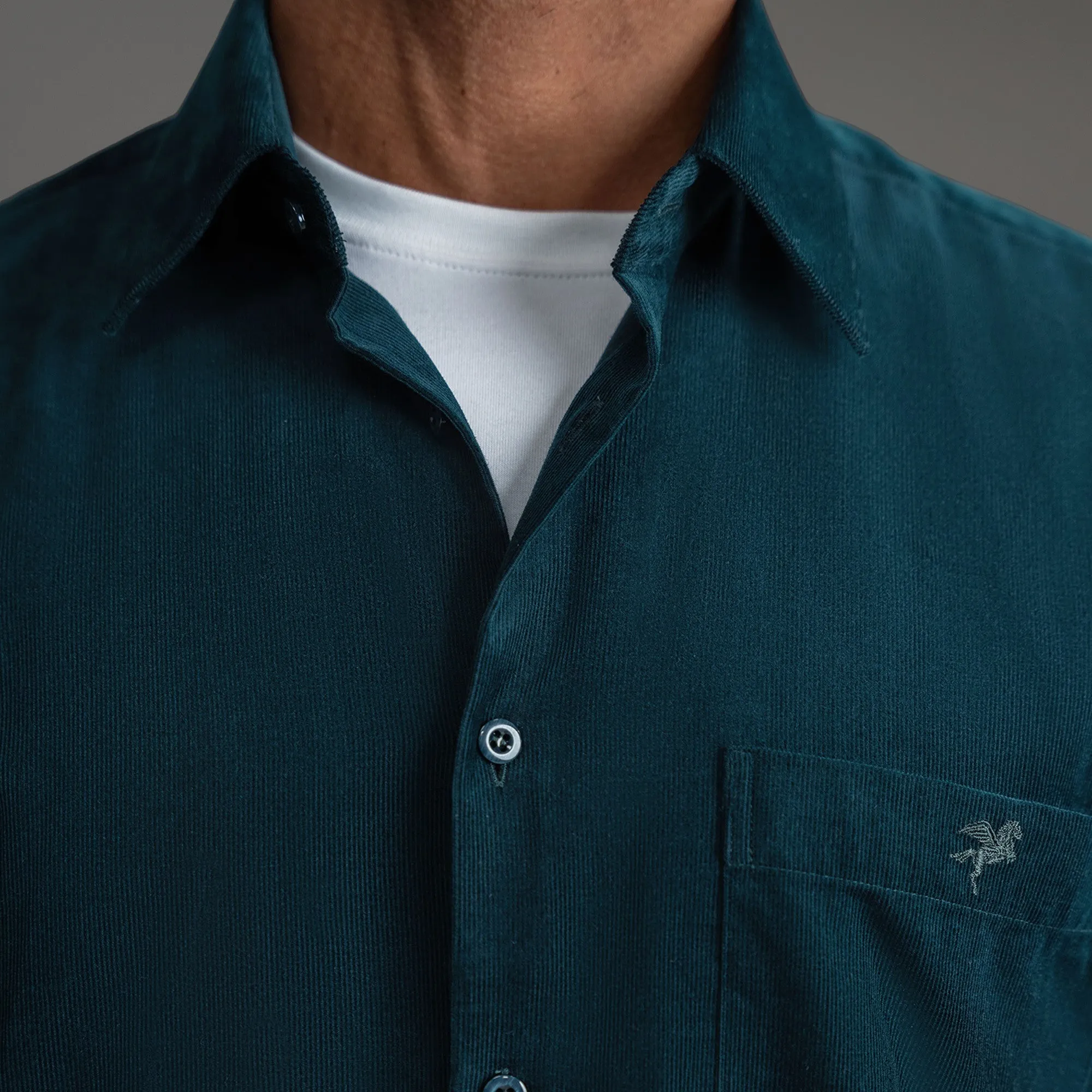 Corduroy Shirt Jacket passion hint