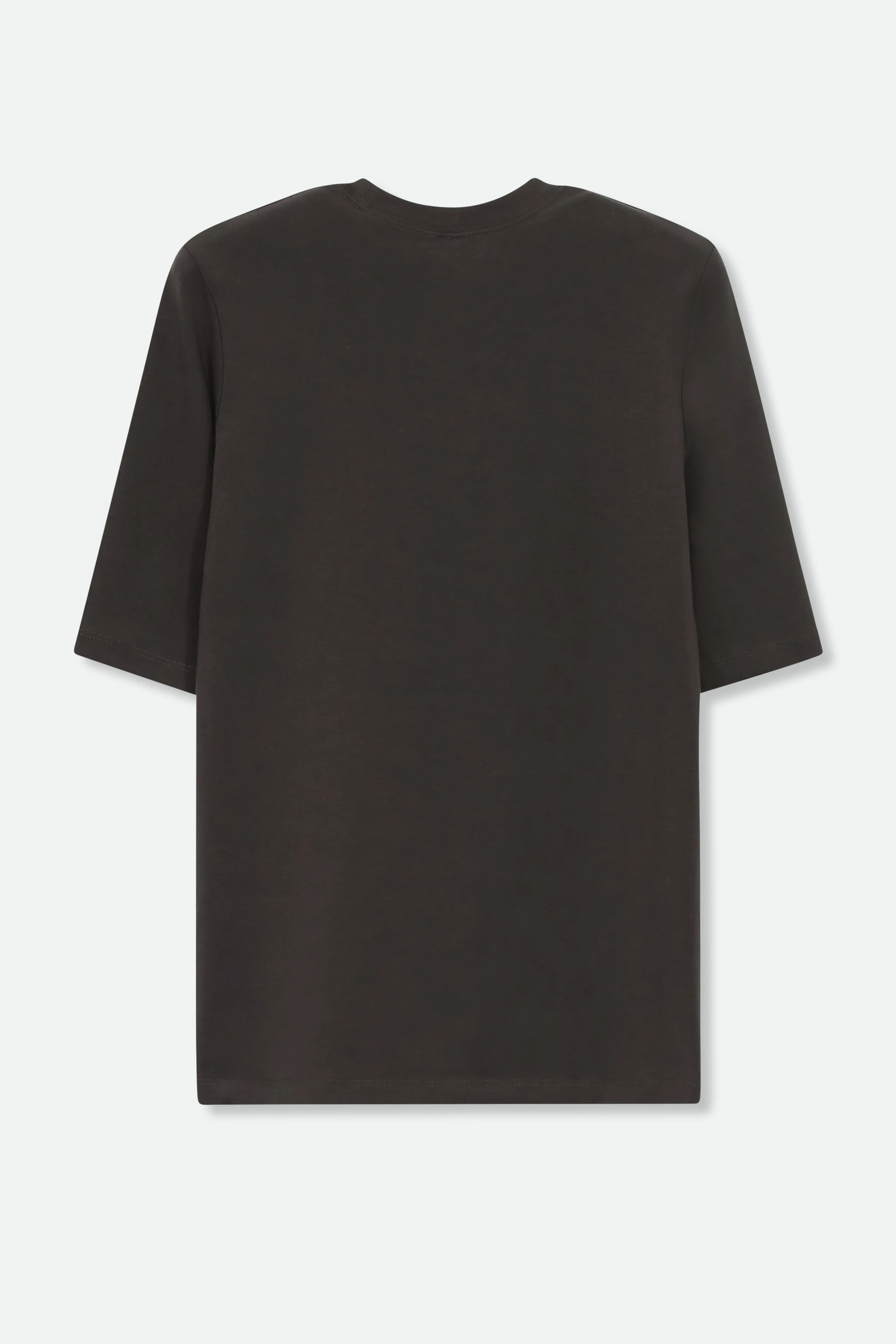 CORE COLLECTION ELBOW SLEEVE CREW IN PIMA COTTON STRETCH soft touch