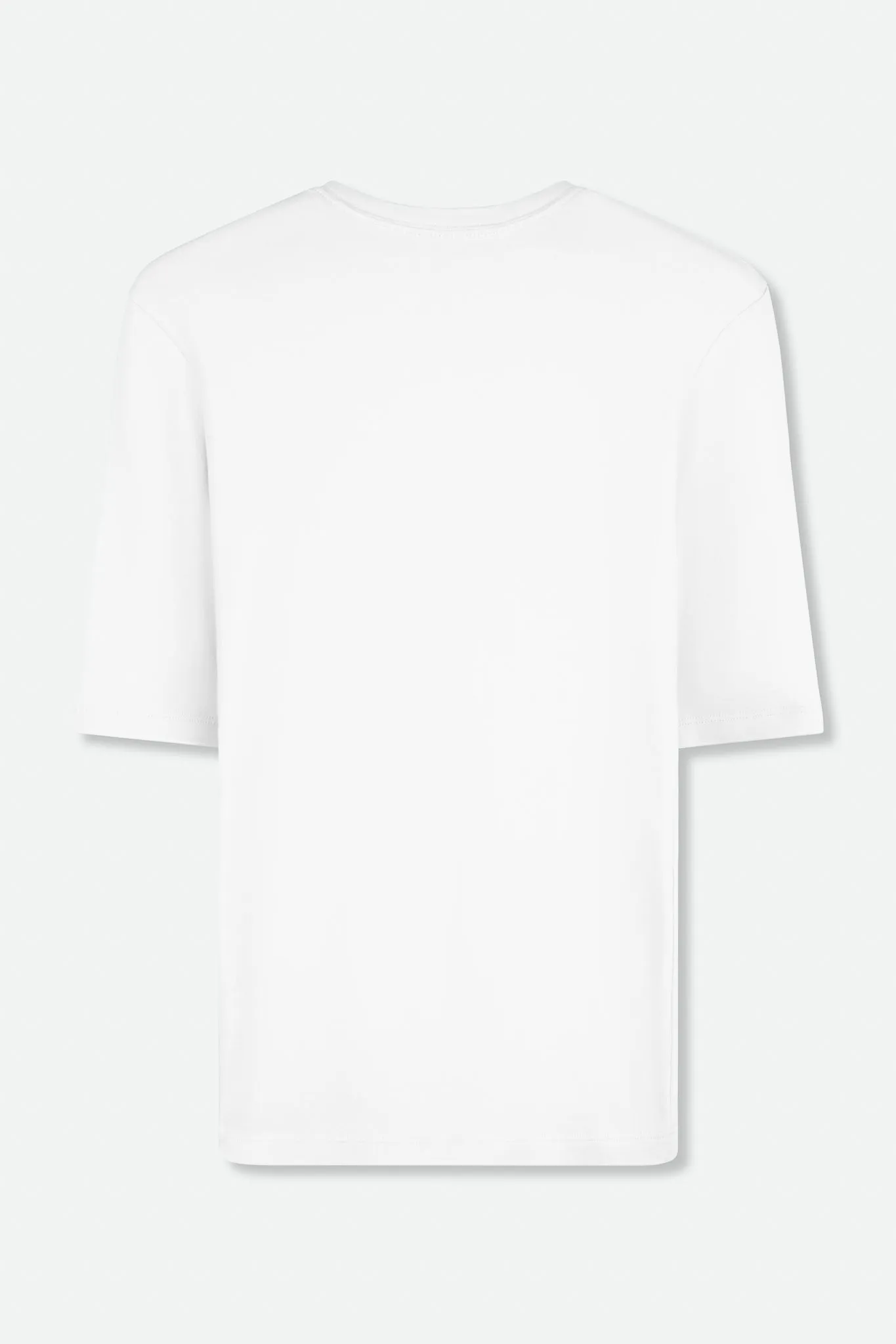 CORE COLLECTION ELBOW SLEEVE CREW IN PIMA COTTON STRETCH seamless tech