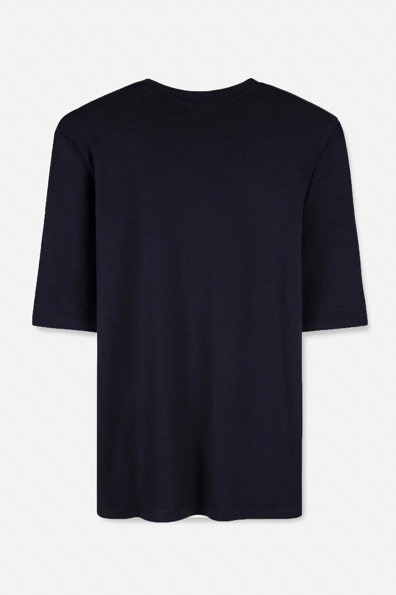 CORE COLLECTION ELBOW SLEEVE CREW IN PIMA COTTON STRETCH quiet noon