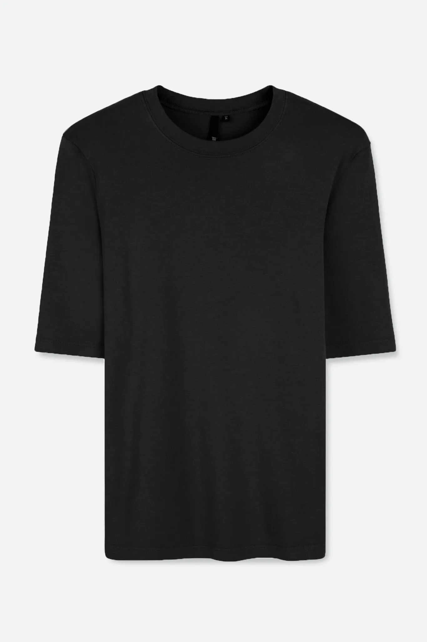 CORE COLLECTION ELBOW SLEEVE CREW IN PIMA COTTON STRETCH upgrade touch