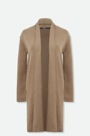 CORNELIA DUSTER IN DOUBLE KNIT HEATHERED PIMA COTTON LIMITED EDITION COLORS second skin CORNELIA DUSTER IN DOUBLE KNIT HEATHERED PIMA COTTON LIMITED EDITION COLORS grace line