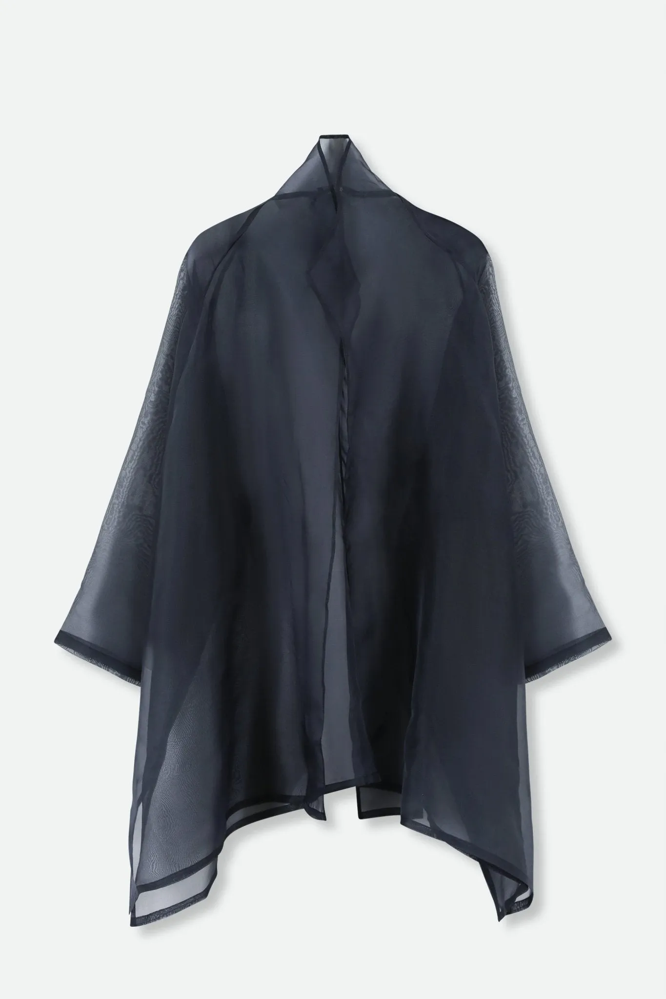 CORTINA IN SILK ORGANZA IN NAVY trend touch