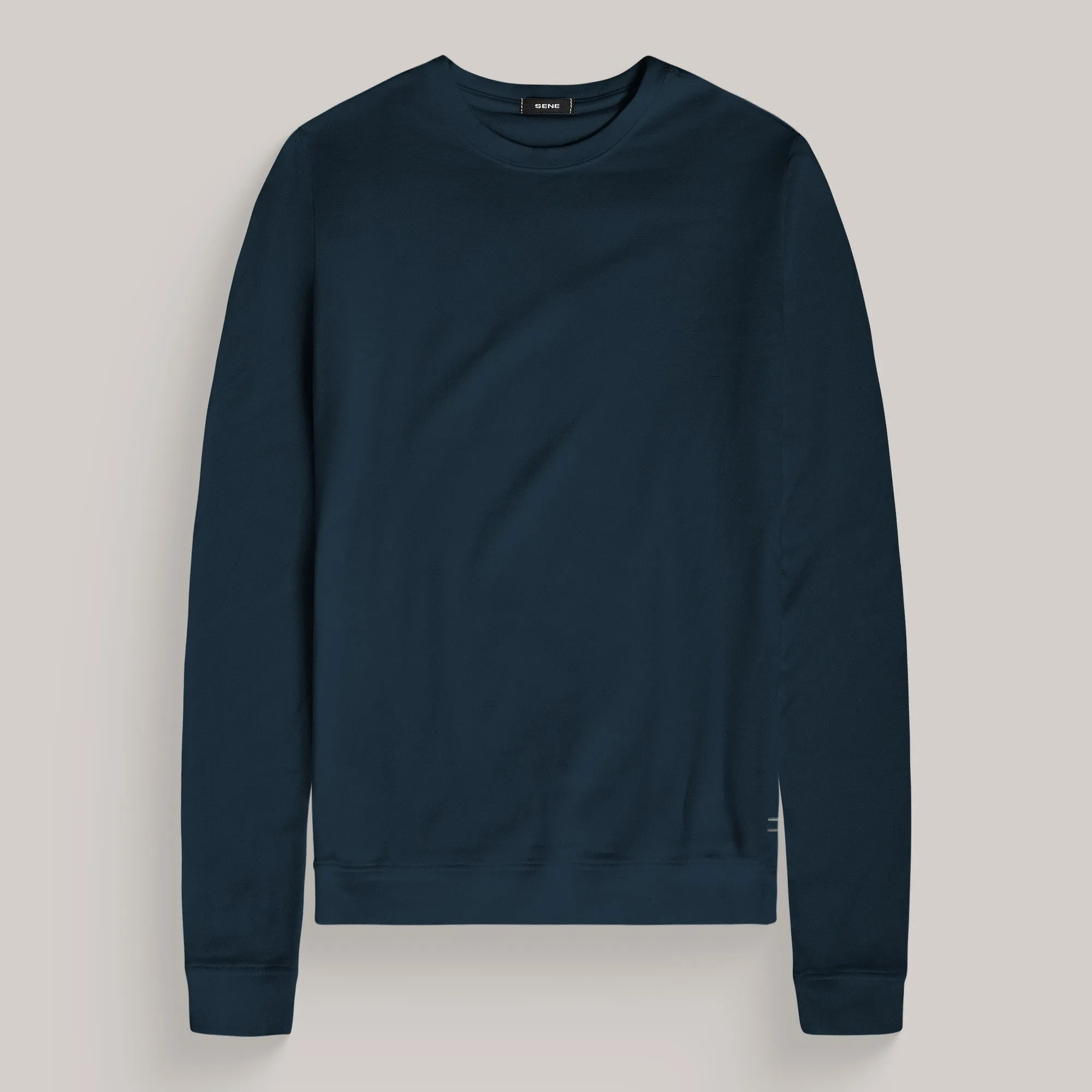 Cumulus Crew Pullover - Deep Sea boho trend