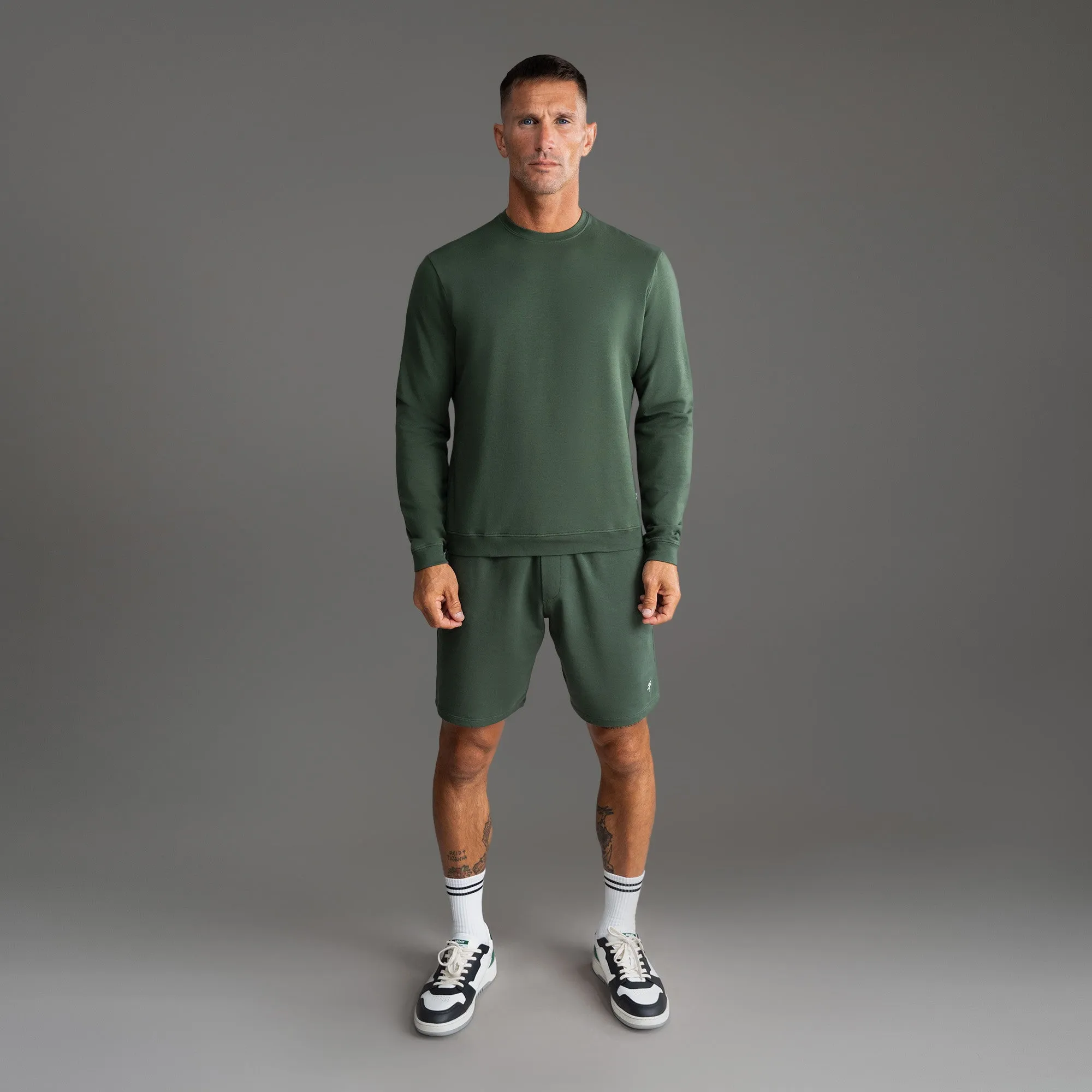 Cumulus Crew Pullover - Moss urban style