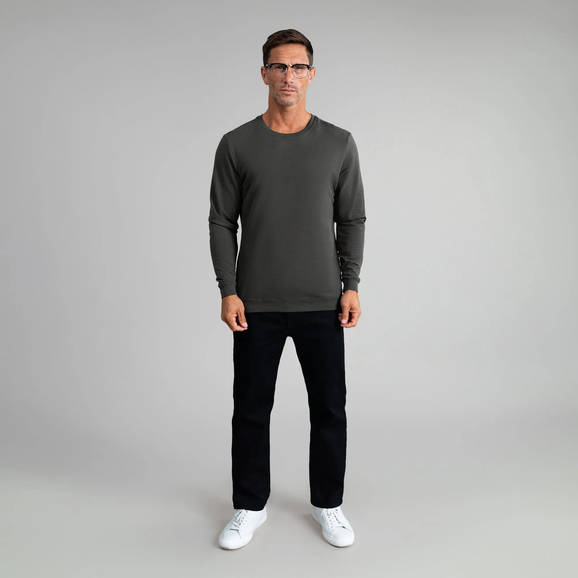 Cumulus Crew Pullover - Smoke happy memory