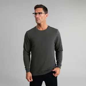 Cumulus Crew Pullover - Smoke travel light