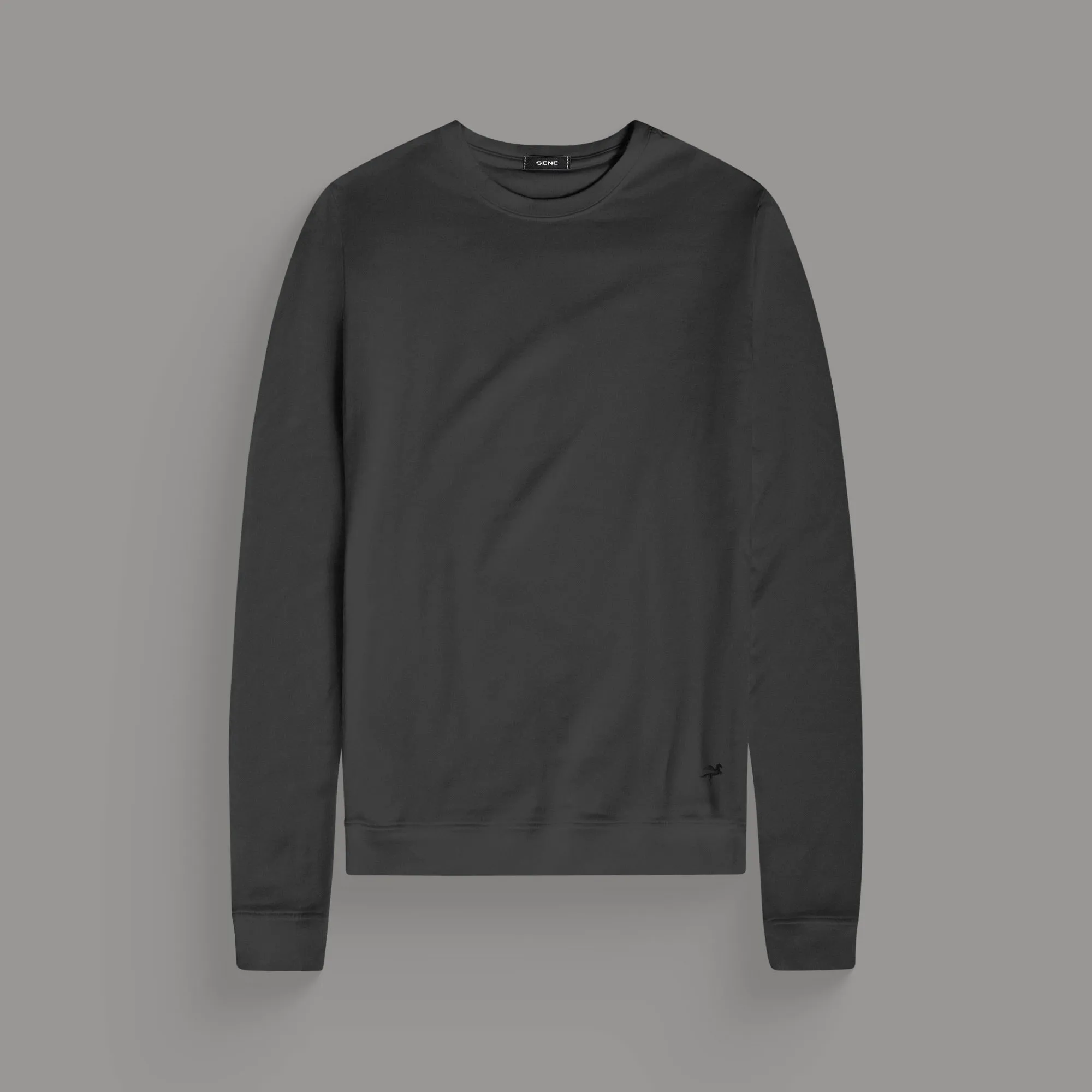 Cumulus Crew Pullover - Smoke night look