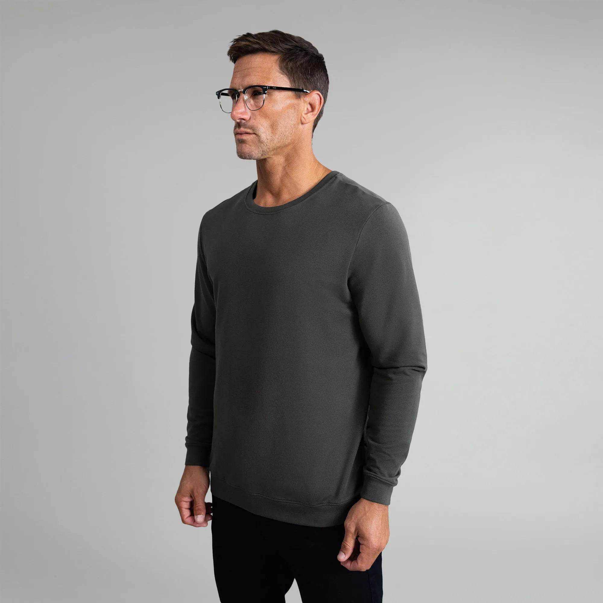 Cumulus Crew Pullover - Smoke creative vibe