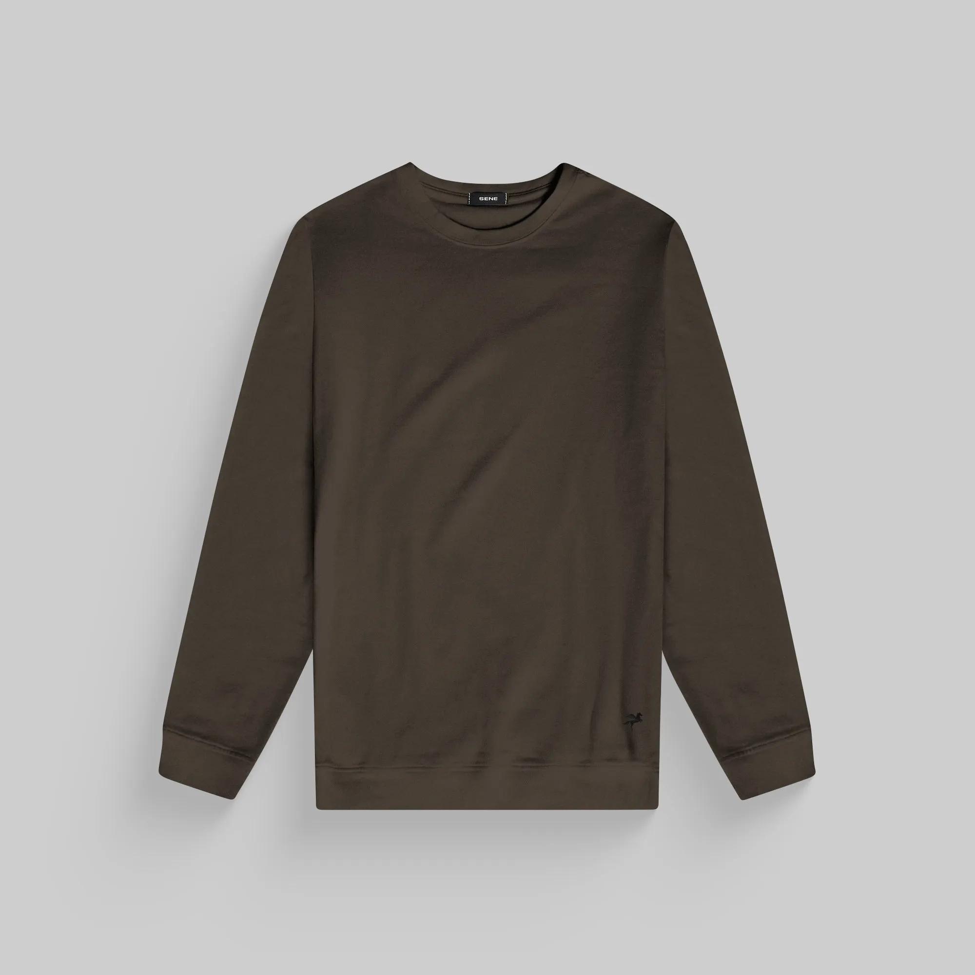Cumulus Crew Pullover - Umber afterschool fit