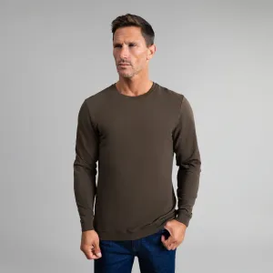 Cumulus Crew Pullover - Umber social event