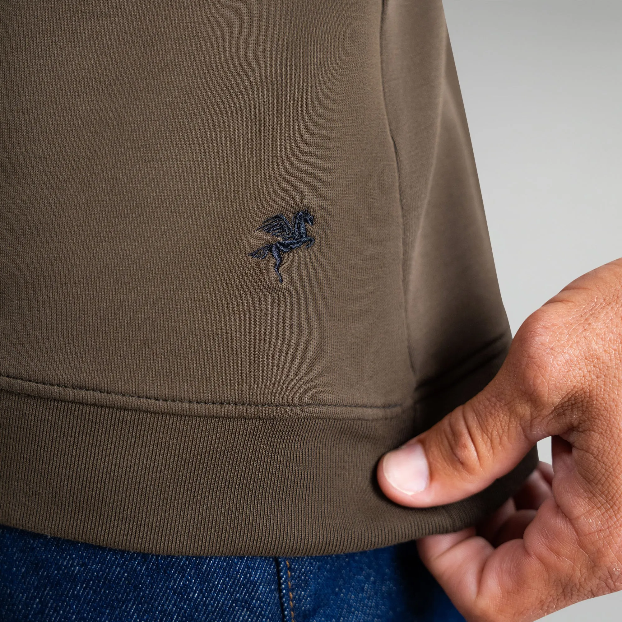 Cumulus Crew Pullover - Umber newbie friendly