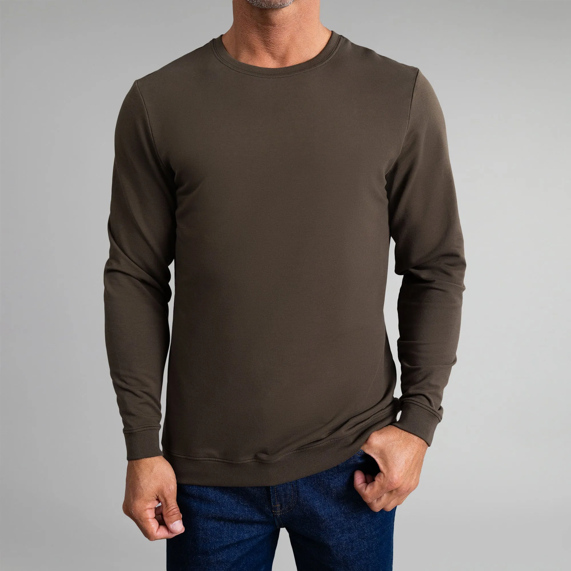 Cumulus Crew Pullover - Umber music fest