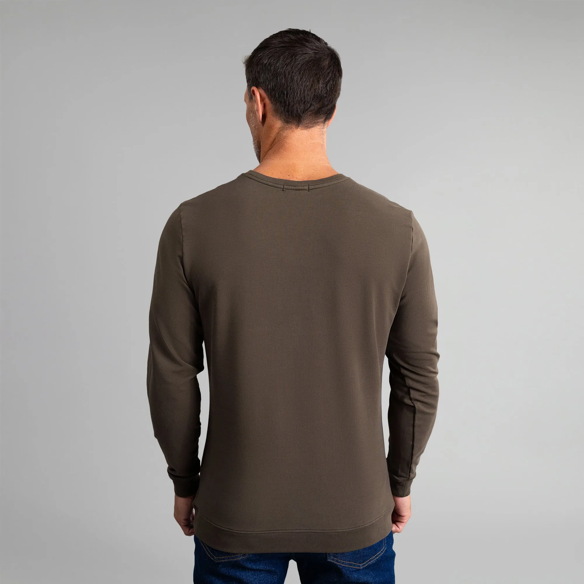 Cumulus Crew Pullover - Umber joy vibe