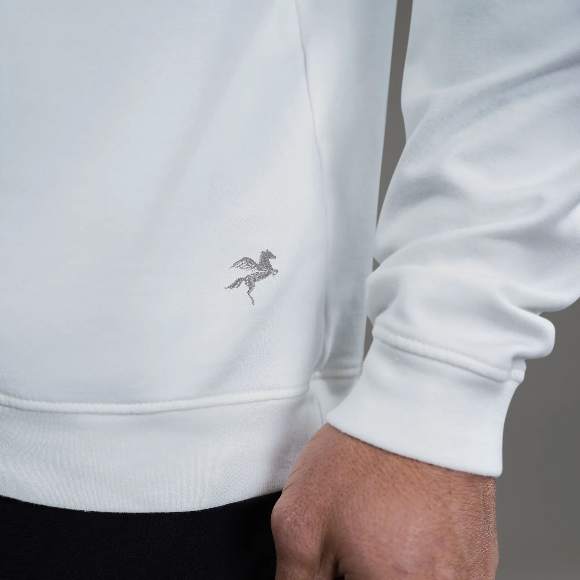 Cumulus Crew Pullover - White night vibe