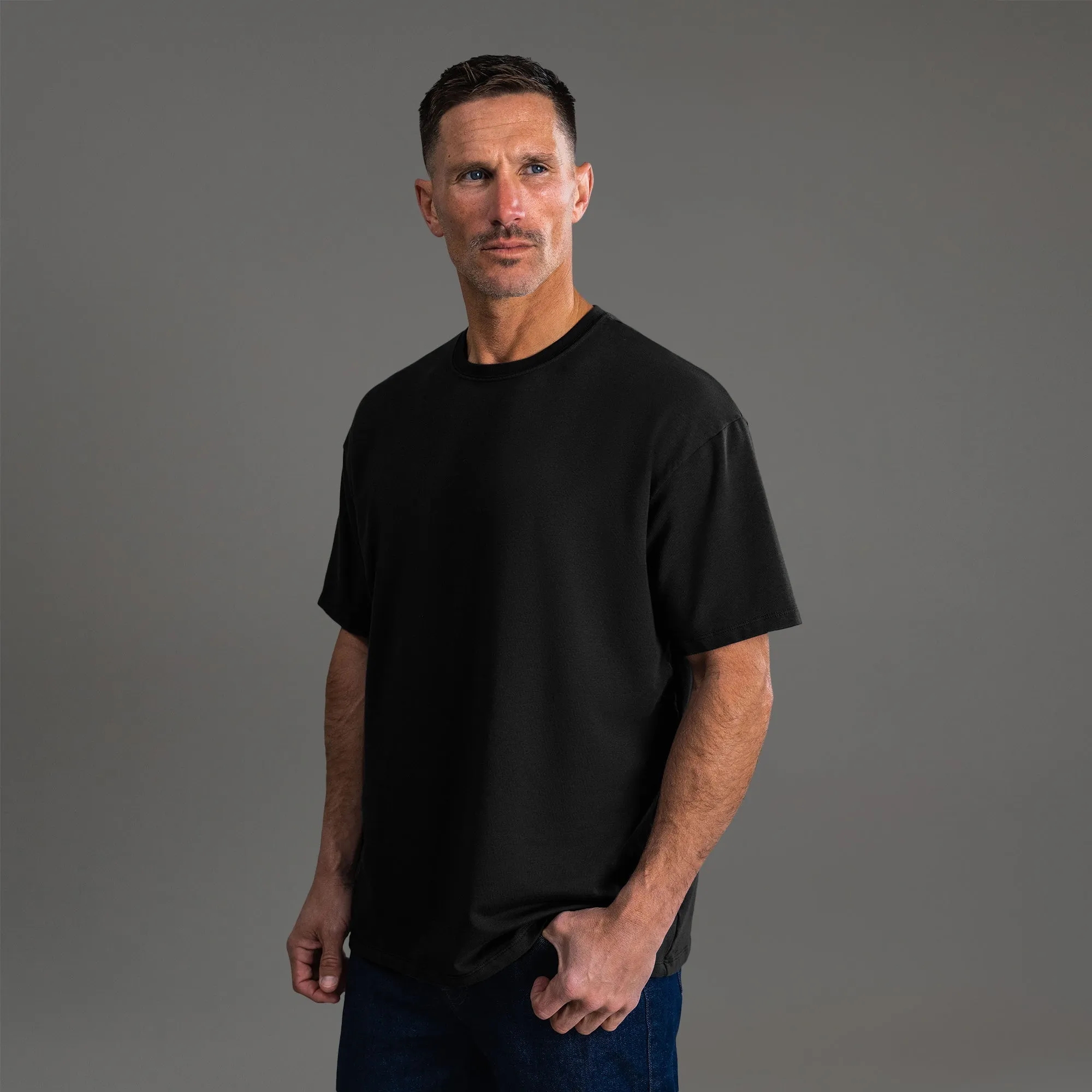 Cumulus Drop Shoulder T-Shirt summer vibe